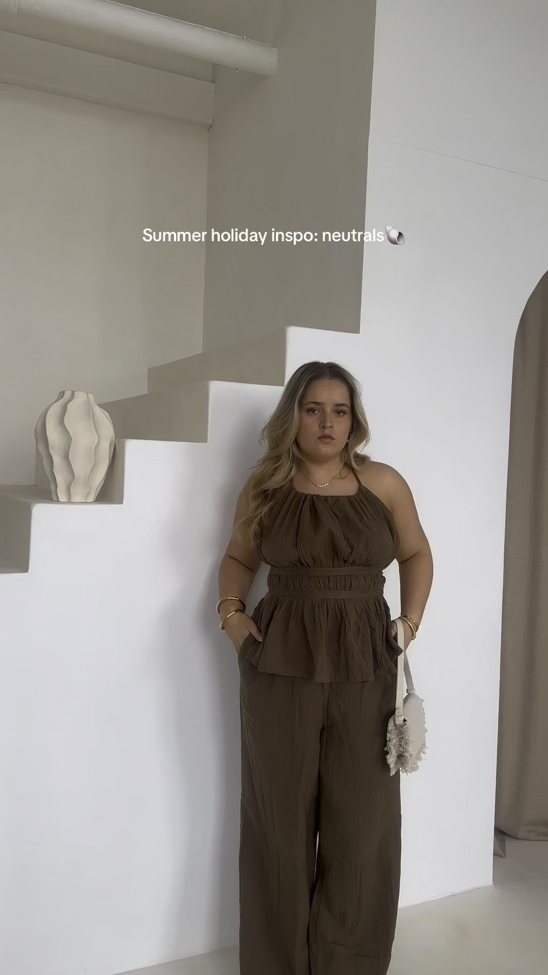 Summer holiday neutral outfit inspo 

#LTKsummer #LTKuk