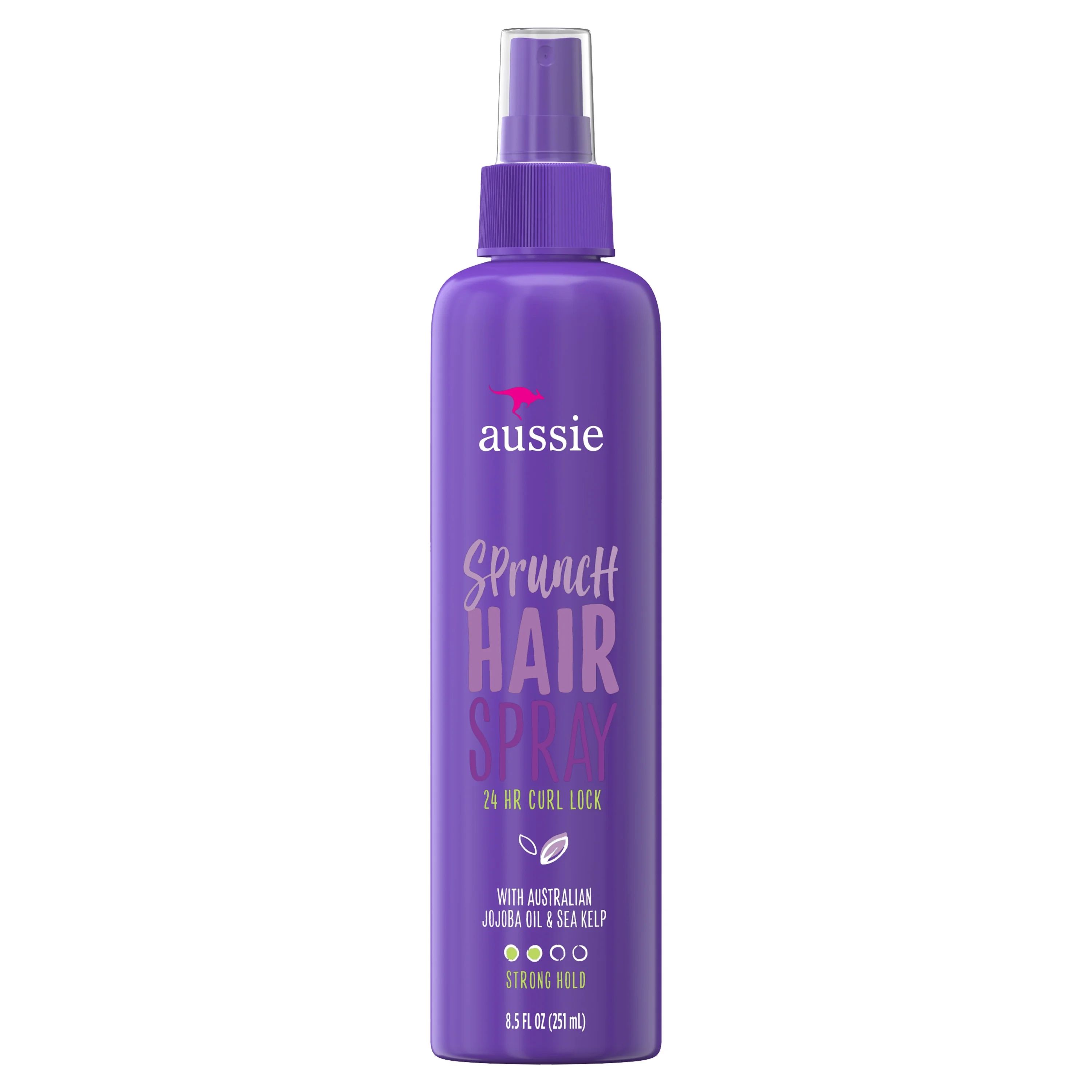 Aussie Sprunch with Jojoba Oil & Sea Kelp Non-Aerosol Hairspray 8.5 fl oz | Walmart (US)