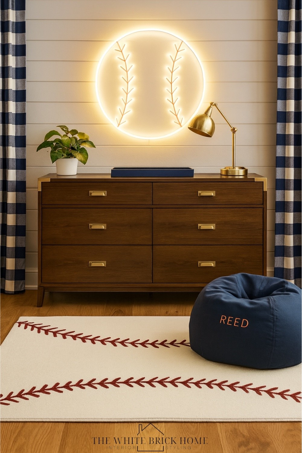 A glowing baseball wall light that brings big league style and cozy nighttime vibes to any sports loving kids room! 

🖤🖤

Boys room, boys bedroom, kids room, kids bedroom, boys room dresser, boys room rug, boys room bean bag, boys room curtains, boys room design, boys room decor, boys room ideas, baseball, baseball bedroom, baseball room, baseball idea, Americana bedroom, navy bedrooom, sports bedroom, sports themed bedroom, sports room decor, wall light, baseball wall light, home design, bedroom design, baseball room, pottery barn kids, pottery barn teen, Wayfair, crate and barrel 


#LTKmomlife #LTKHome #LTKKids