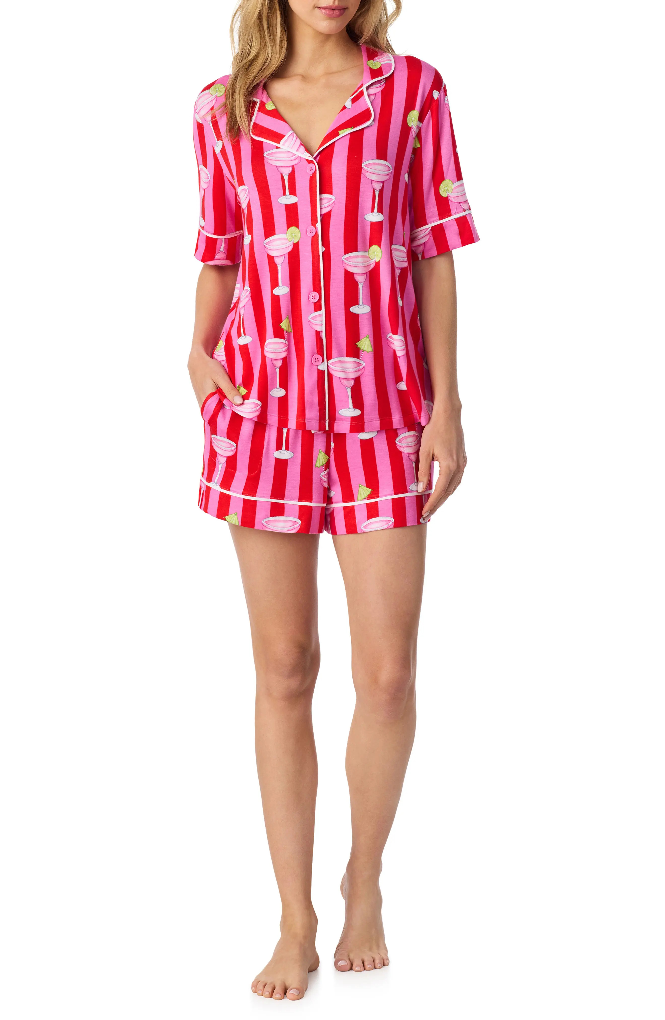 Print Short Pajamas (Women) | Nordstrom | Nordstrom