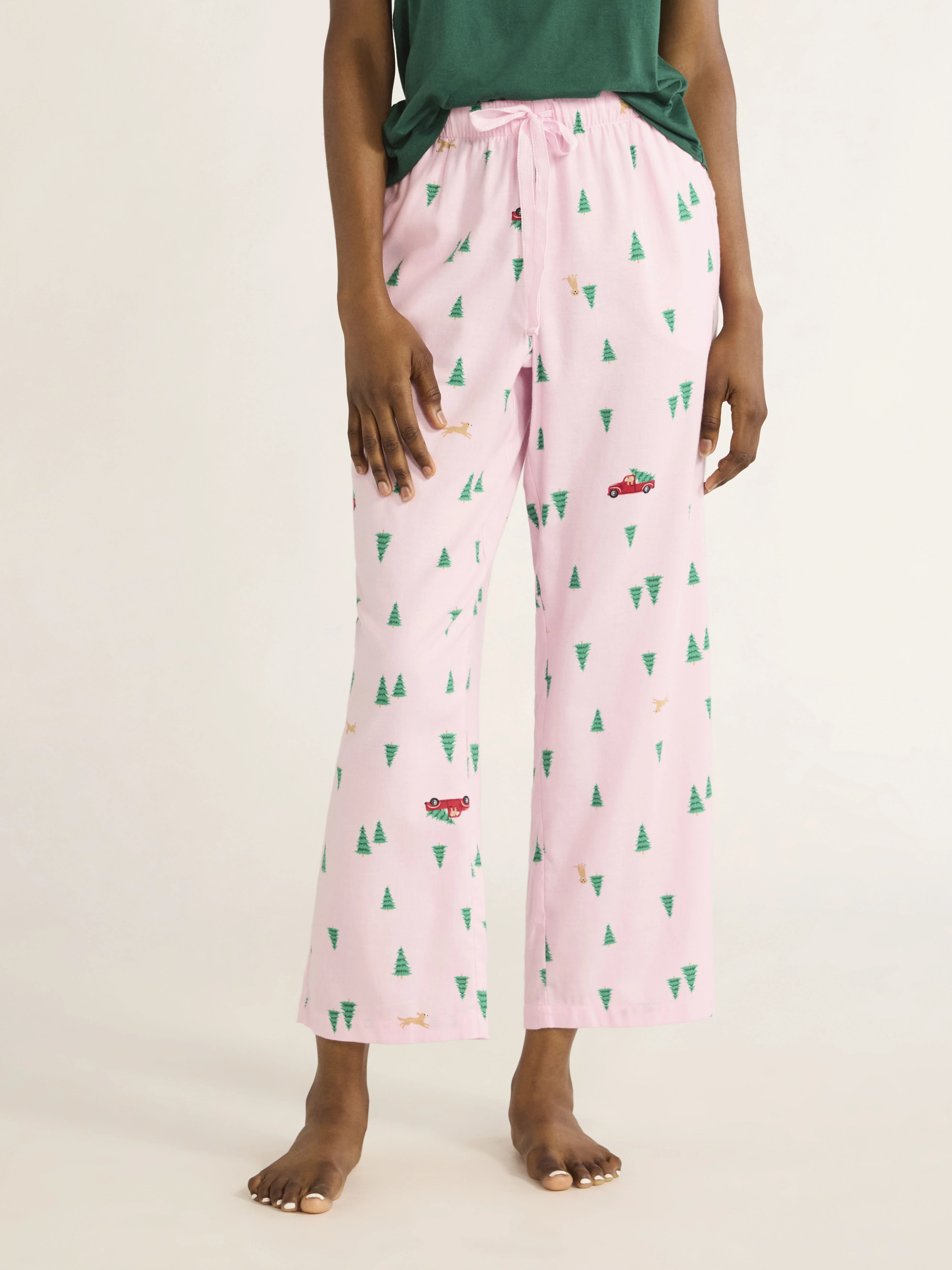 Joyspun Women's Flannel Sleep Pant, Sizes XS to 3X | Walmart (US)