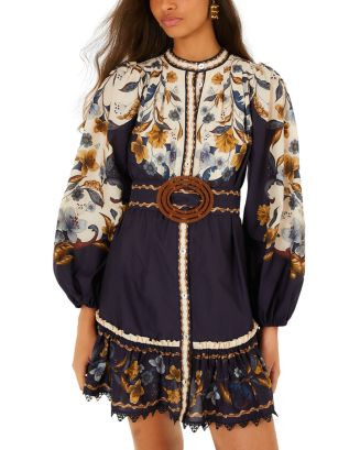 Golden Nature Belted Mini Dress | Bloomingdale's (US)