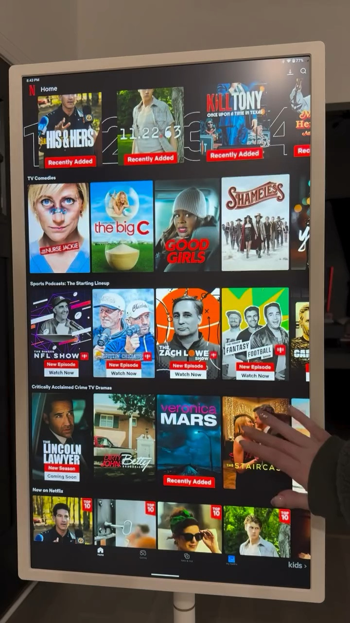 This portable TV on wheels is my new favorite thing!! I literally take it everywhere around the house to pull up apps, my calendar, and watch tv from any room

#amazongadgets #portabletv #amazonhomefinds amazontech amazonhomefavorites

#LTKMothersDay #LTKHome