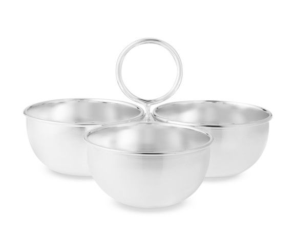 Presidio 3-Section Condiment Serving Bowl with Handles | Williams-Sonoma