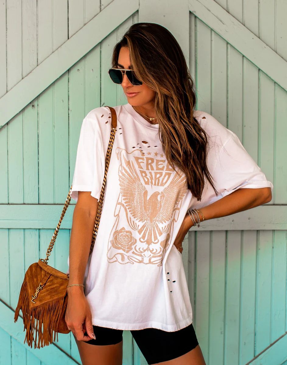 Take Me For A Bushie Oversized Graphic Tee | Apricot Lane Boutique