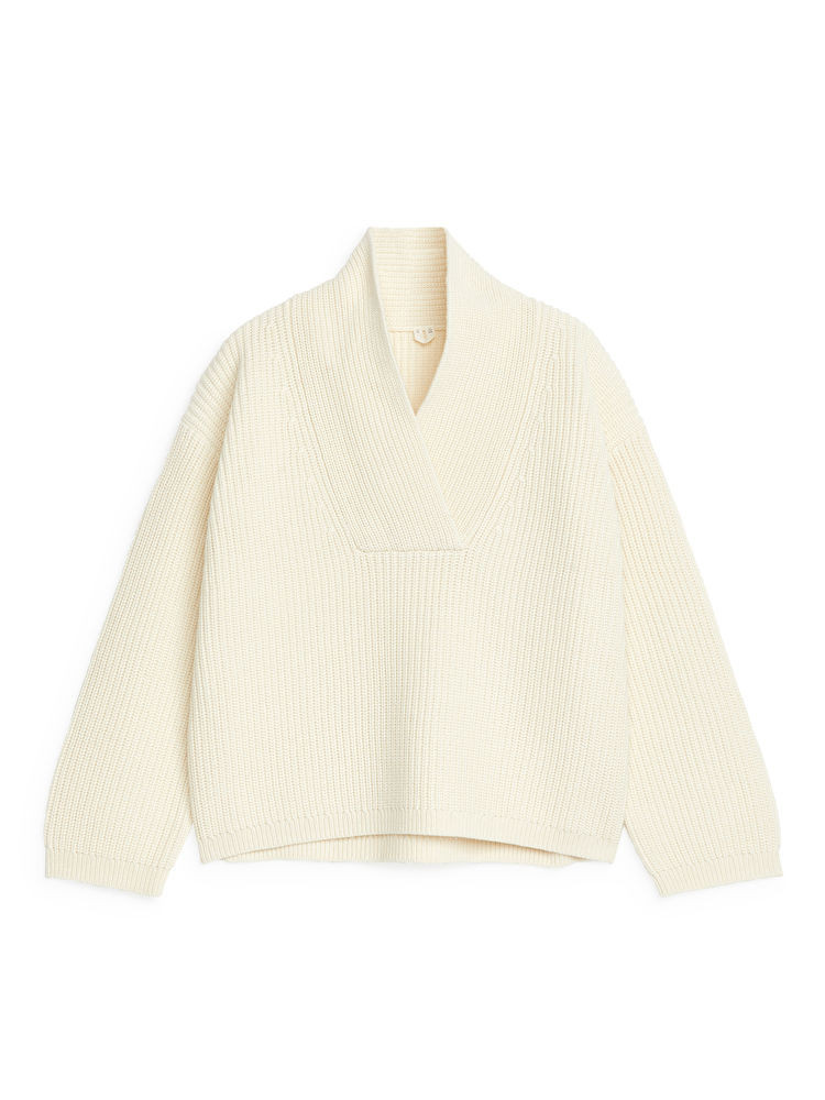 Shawl Collar Jumper | ARKET (EU)