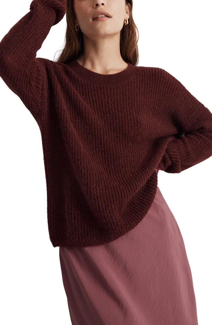 Madewell Ribbed Crewneck Sweater | Nordstromrack | Nordstrom Rack