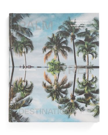 Palm Tree Destinations Book | TJ Maxx
