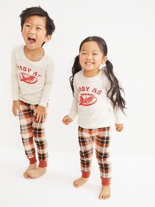 Unisex Matching Thanksgiving Snug-Fit Pajama Set for Toddler & Baby | Old Navy (US)