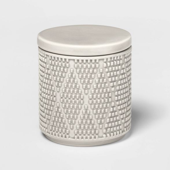 Canby Ceramic Canister Gray - Threshold™ | Target