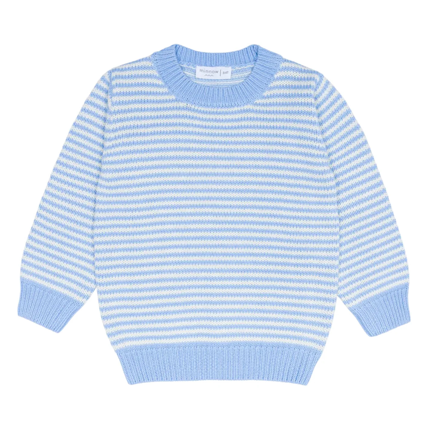 unisex chalet stripe knit sweater | Minnow