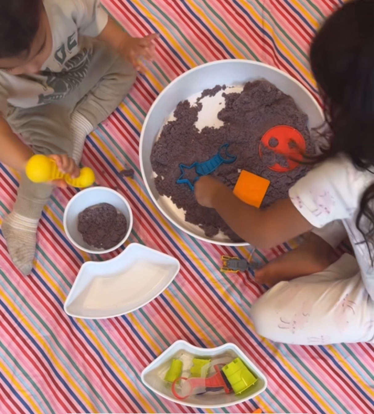 Kinetic sand for sensory bin for my 5 year old and 18 month old 

#LTKKids #LTKSeasonal #LTKBaby