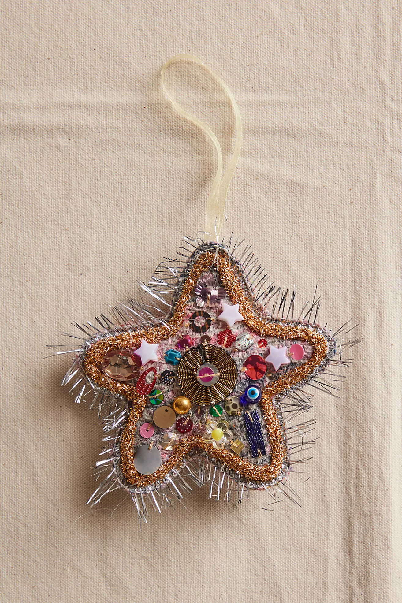 Embellished Tinsel Star Ornament | Free People (Global - UK&FR Excluded)