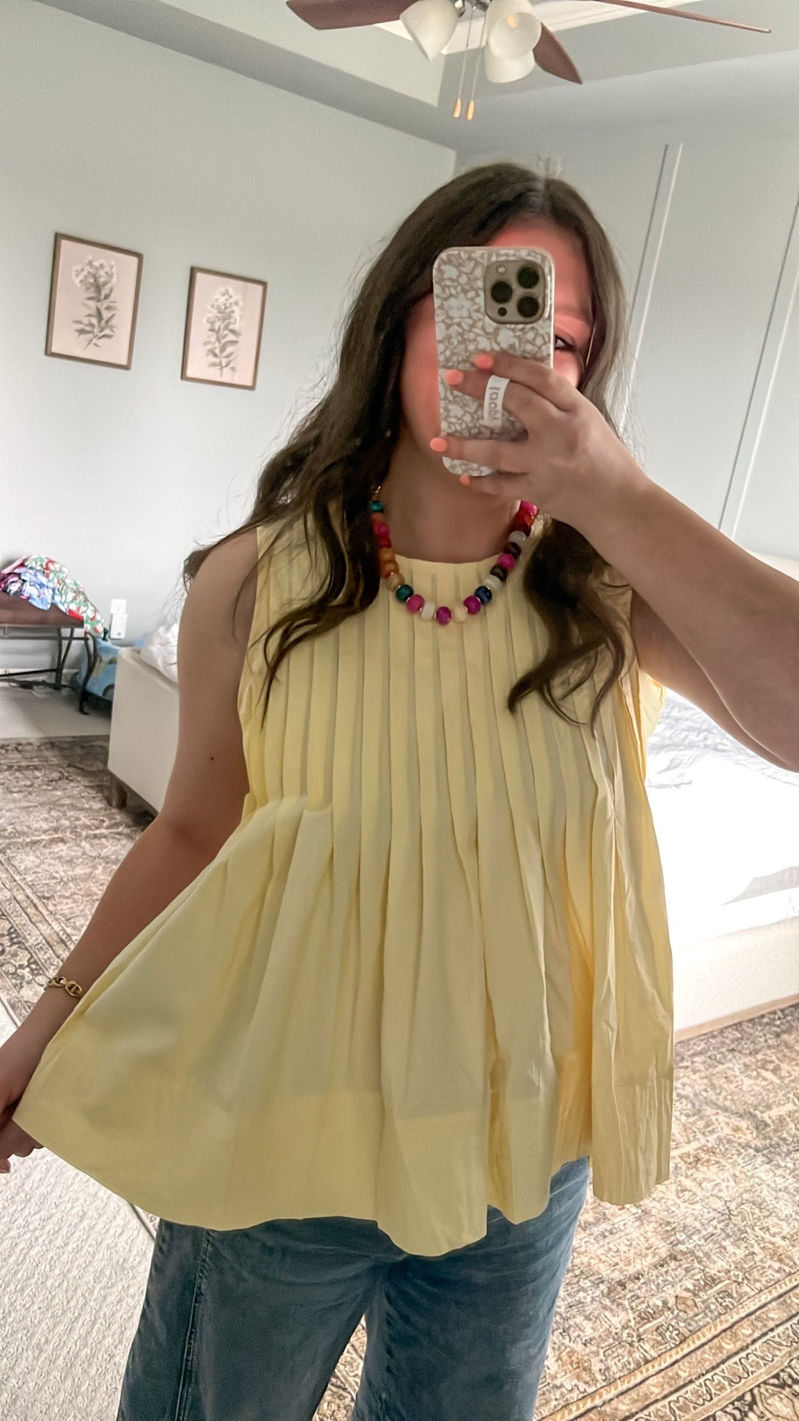 Gorgeous yellow top for Spring! Flowy & feminine. And so comfy! 

Yellow / spring outfit / spring fashion / ootd / mom outfit / mom ootd / yellow top / spring top / flowy top / comfy outfit / comfy mom outfit / mom style / brunch outfit / date night outfit

#LTKmomlife #LTKootd #LTKMothersDay
