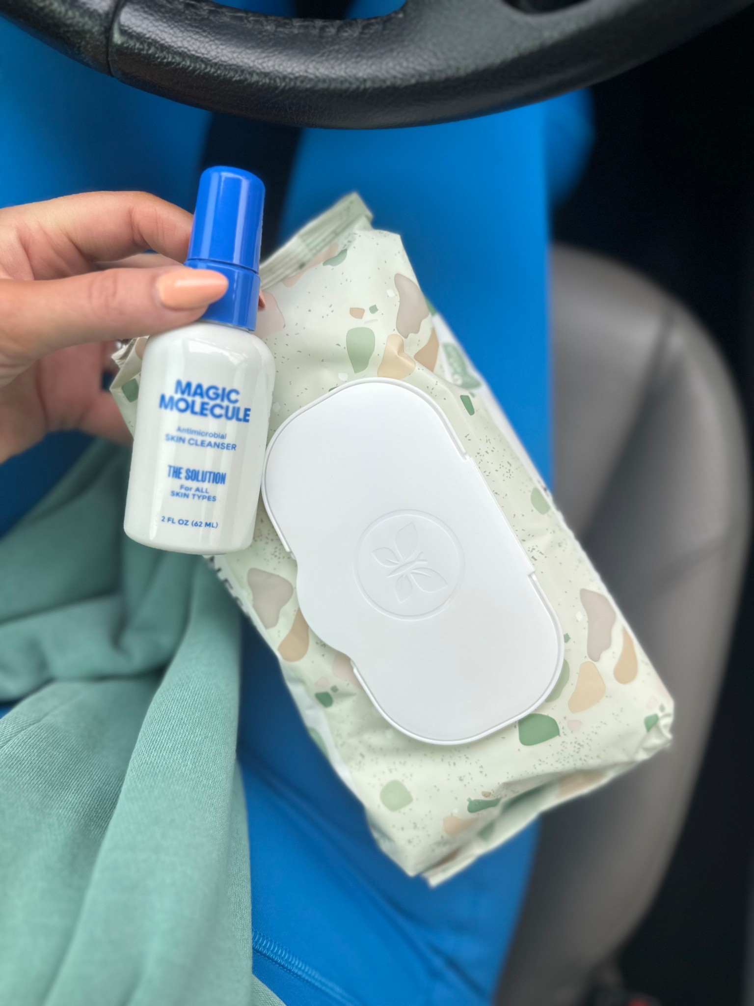 my must have post workout essentials! the antimicrobial spray helps prevent breakouts, protect skin barrier, and hydrates. and, the wipes are multi purpose from removing makeup to getting sweat off your skin. 

#LTKBeauty #LTKActive