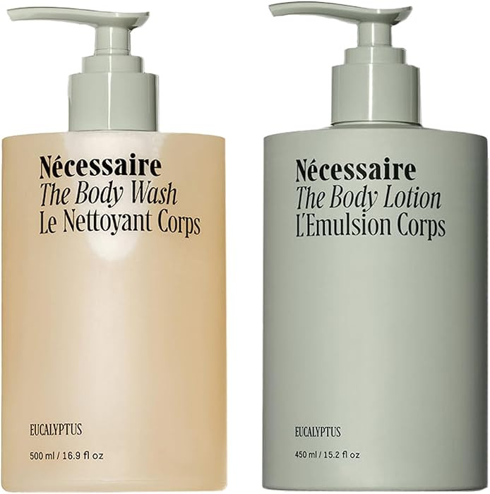 Nécessaire The Body Duo (Eucalyptus) Skincare Gift Set For Women + Men - The Body Wash 16.9oz + ... | Amazon (US)