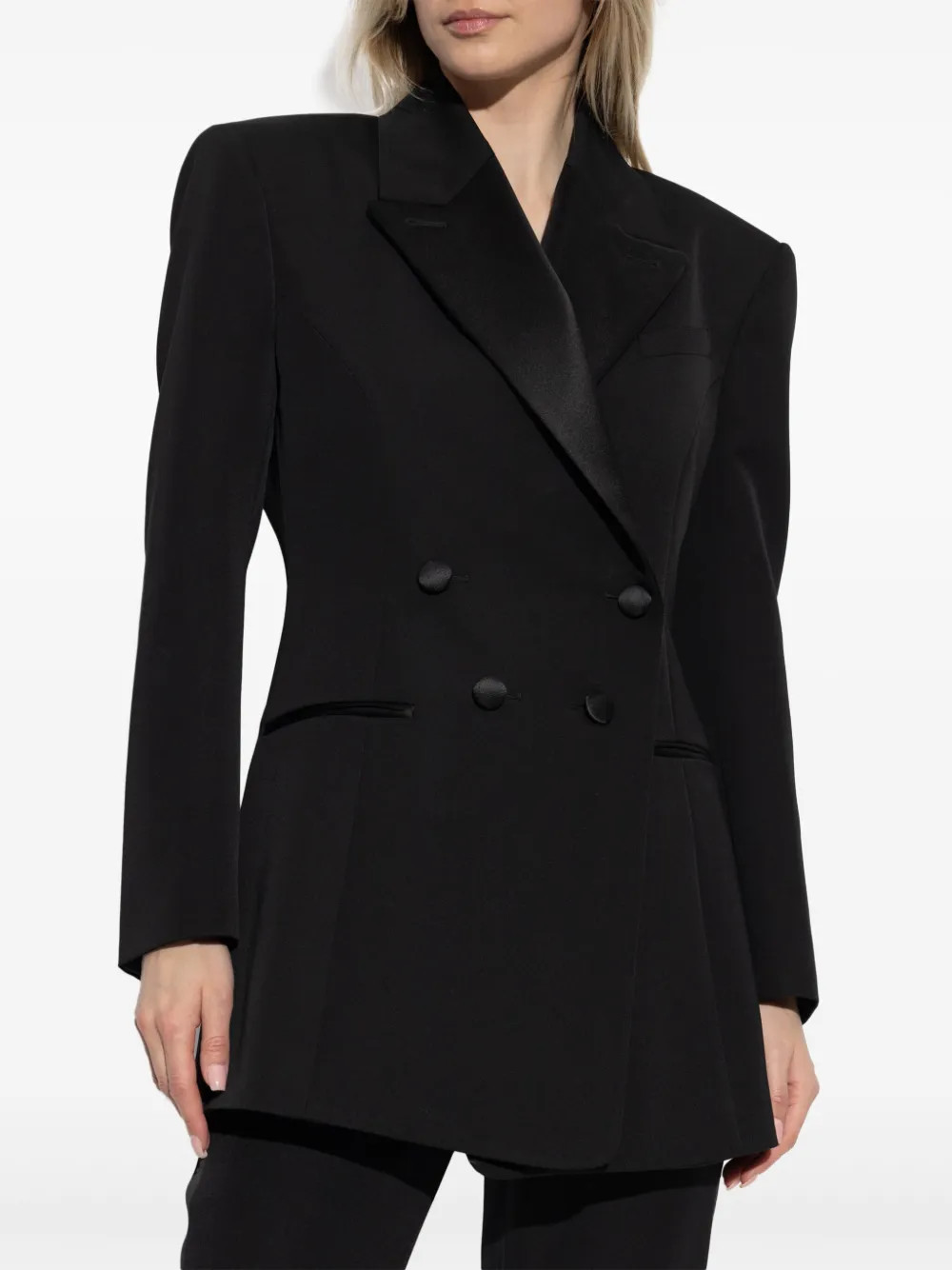Givenchy double-breasted Tailored Blazer | Black | FARFETCH AU | Farfetch Global