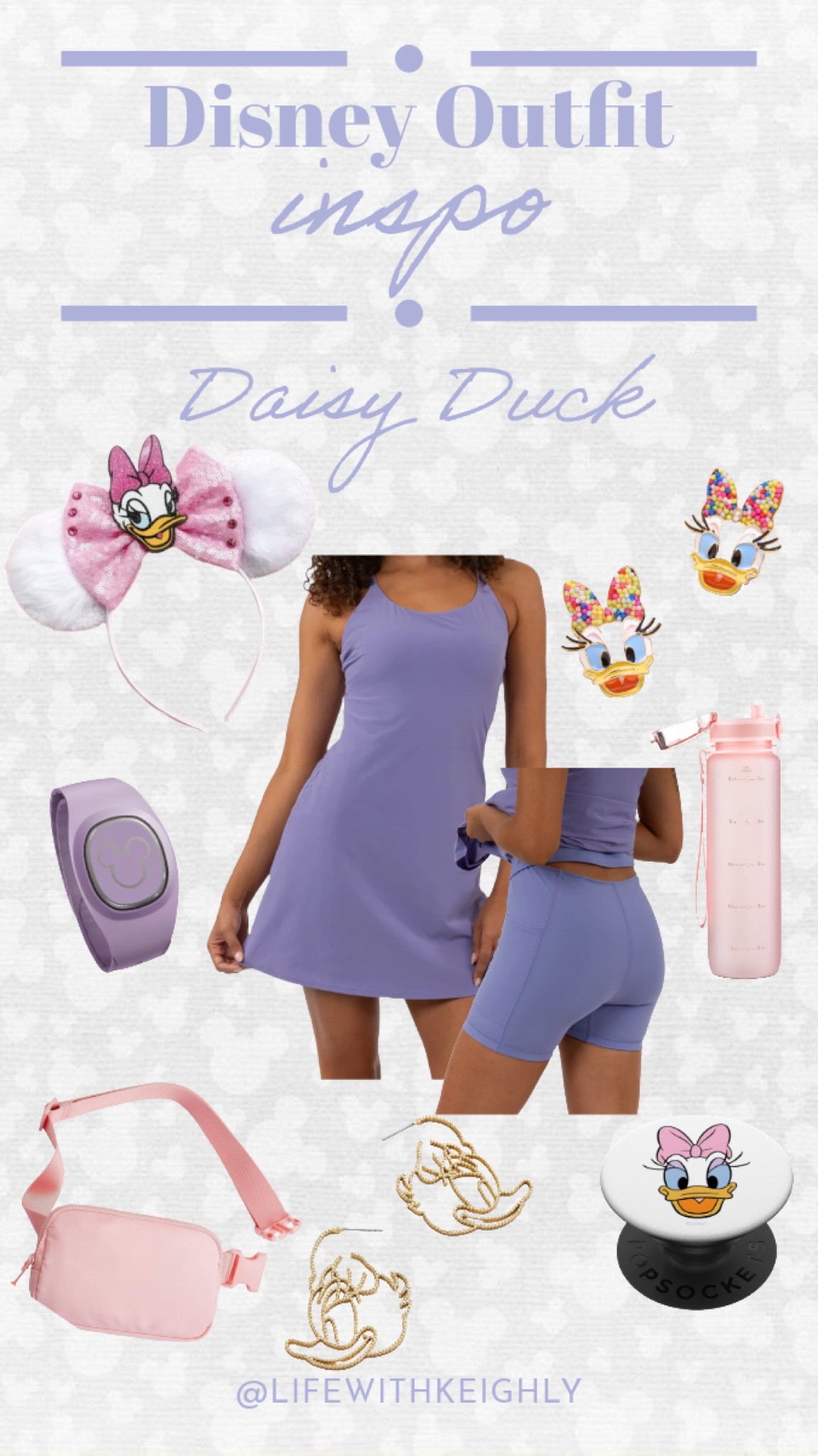 Disney outfits for mom ft. Daisy Duck!! 

This @rhoback active dress is the perfect dress for Disney featuring the got to go shorts! Easily go to the bathroom without taking the whole dress off!! 

#LTKTravel #LTKFamily #LTKStyleTip