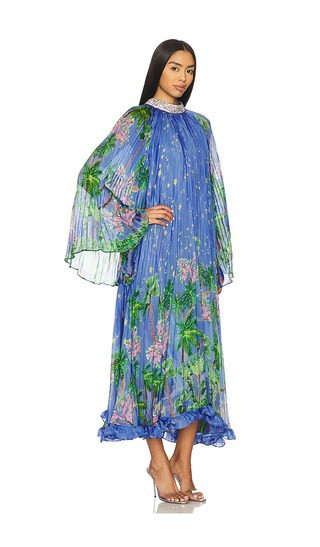 CeliaB Earth Dress in Blue. - size L | Revolve Clothing (Global)