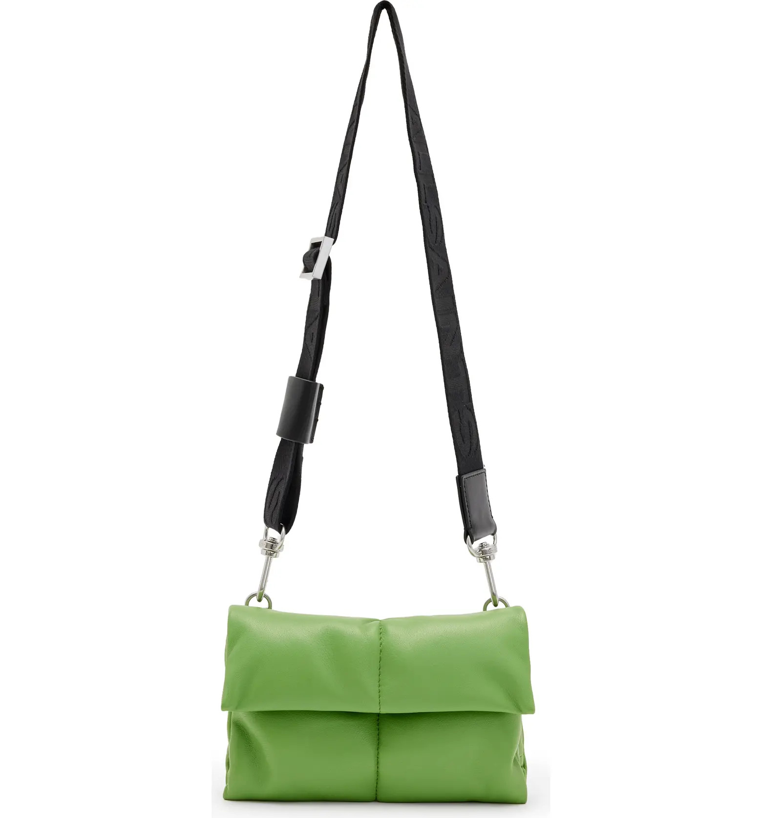 Ezra Logo Strap Leather Crossbody Bag | Nordstrom