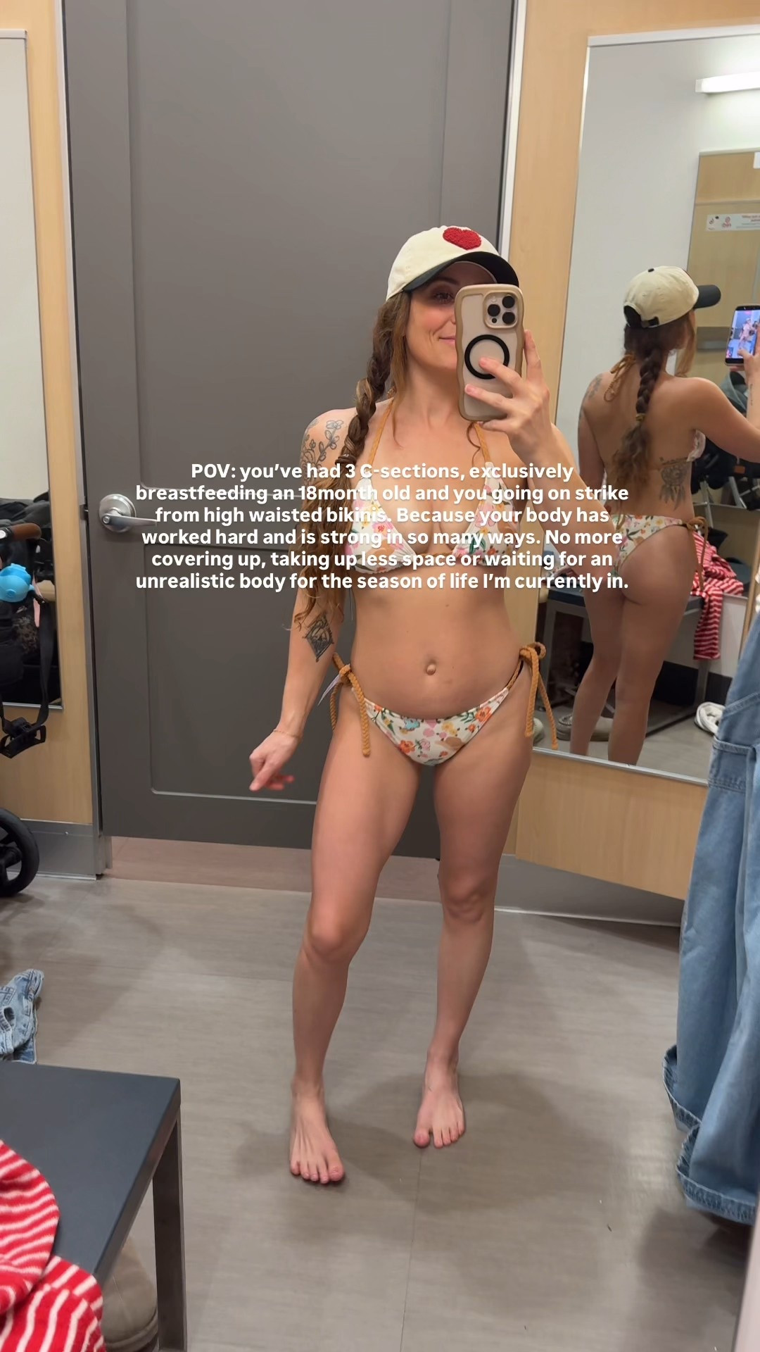 Small bottoms and medium tops 