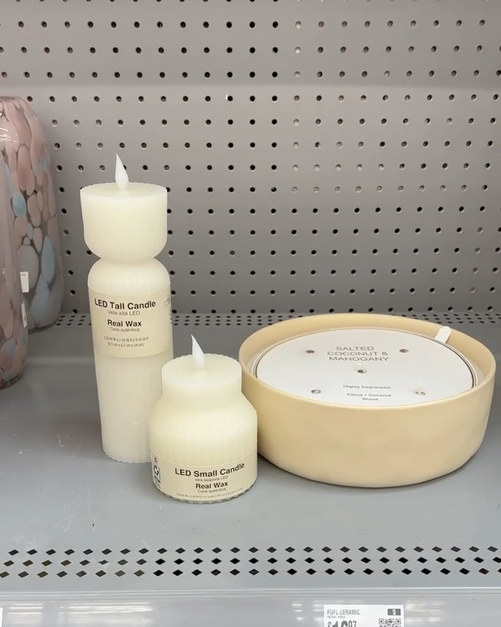 I can’t get over these super chic candles!! Easiest way to add a cozy vibe to your home 🕯️🤍

#LTKHome #LTKWatchNow
