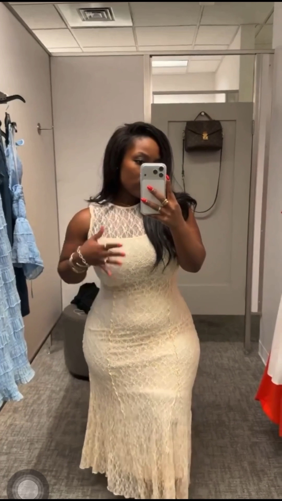 Dress is 60% off at Nordstrom ✨

This one is really cute and classy. It’s  super fitted but still modest. Perfect for any future brides 🤍

Dress: Size L

Linking the rest of my Nordstrom try-on below!

#LTKWedding #LTKSaleAlert #LTKMidsize
