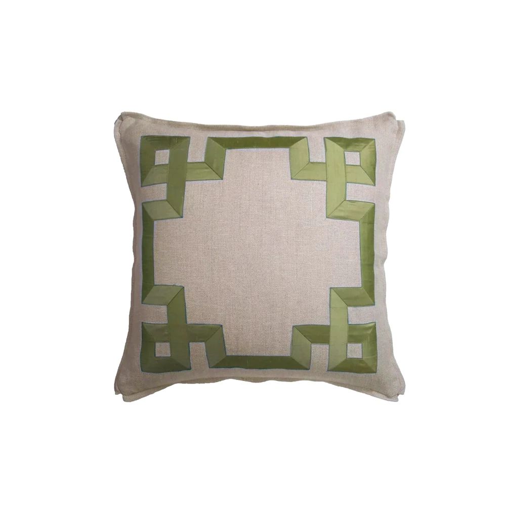 Custom Fretwork Pillow | Tuesday Made