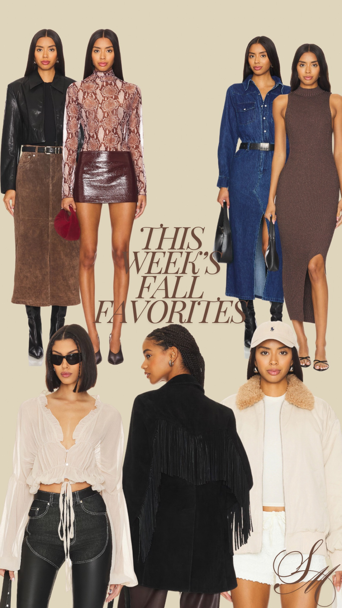 Fall outfits I am loving 

Fall outfit | family photoshoot | Casual Fall outfit | fall style | Denim skirt | Denim Dress | sweater dress | fringe 

#LTKstyletip #LTKtravel #LTKSeasonal