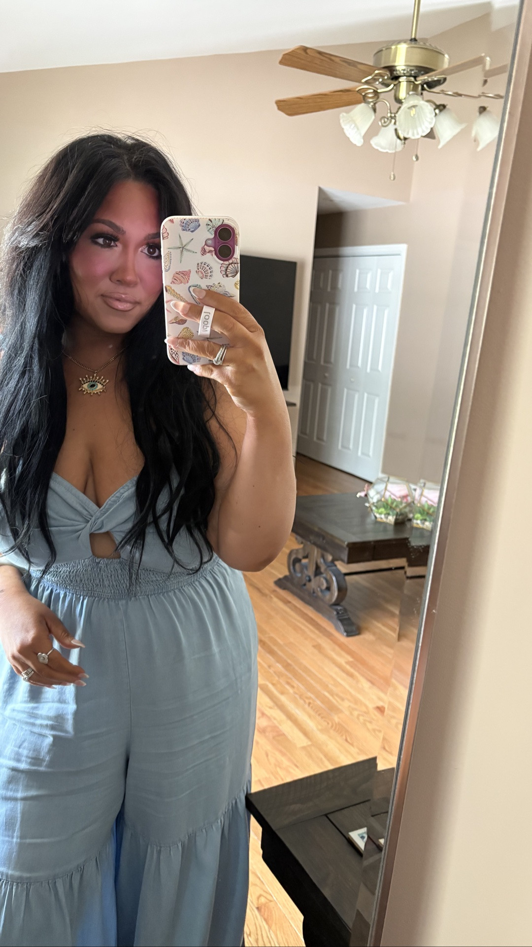 VICI jumpsuit I’m obsessed with 
I’m wearing an XL so comfy I love!

#LTKootd #LTKSaleAlert #LTKMidsize