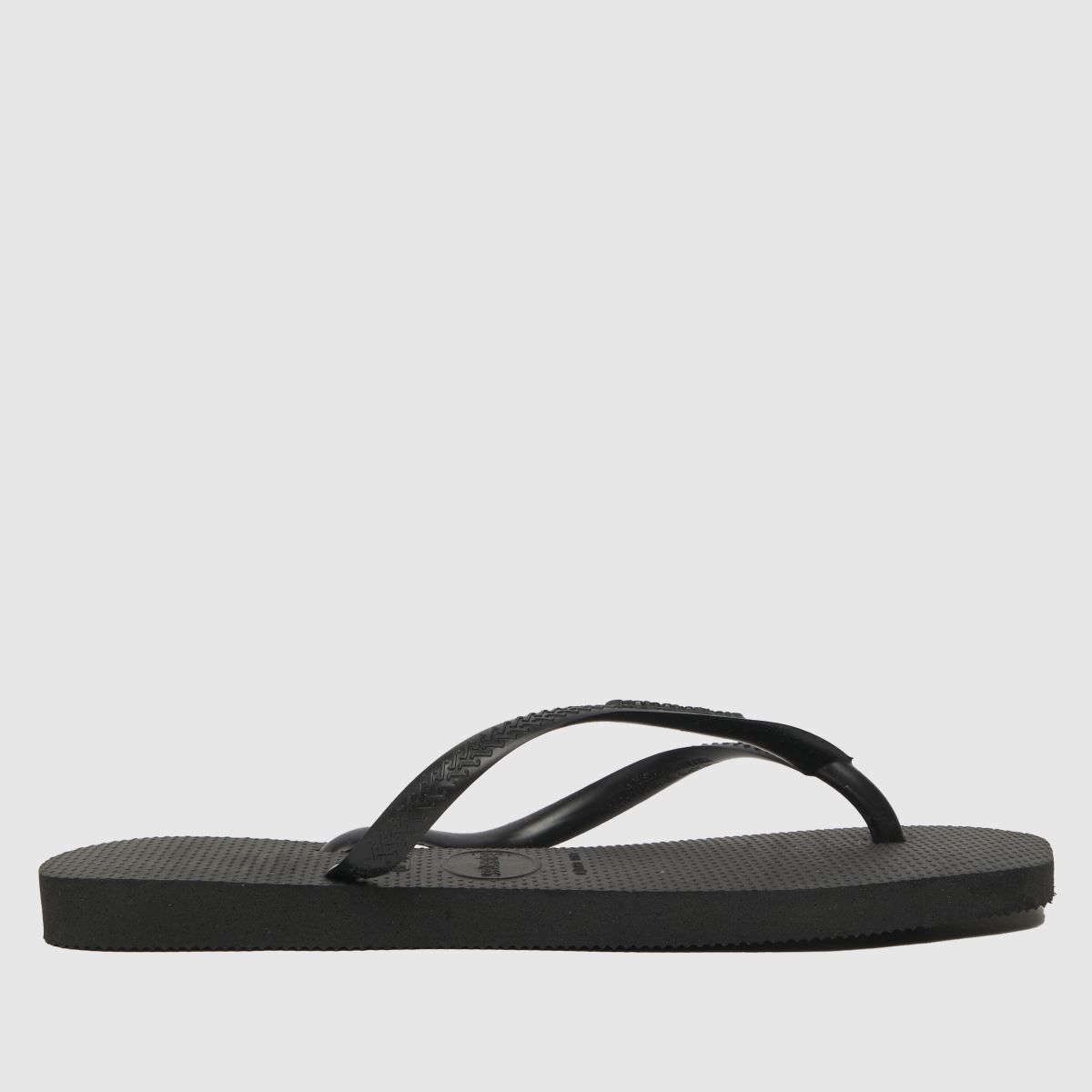 Womens Black Havaianas Slim Square Sandals | schuh | Schuh