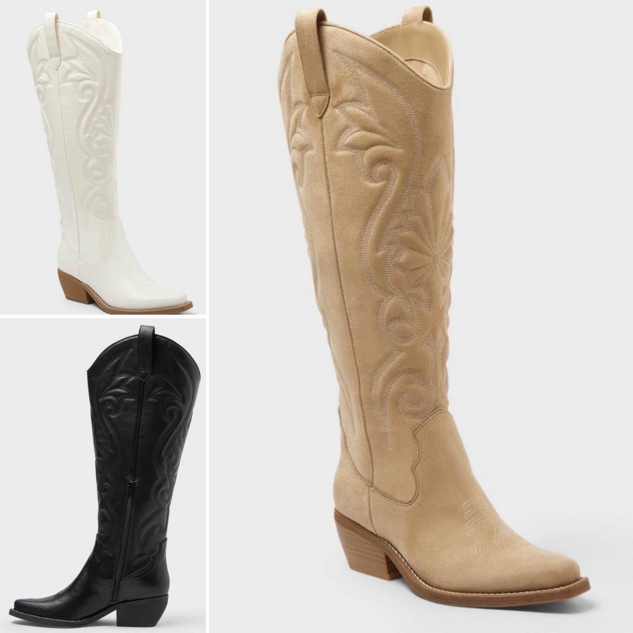 Sign me up for every color! Western boots are on trend and these are currently under $40! #obsessed 

#LTKOver40 #LTKShoeCrush #LTKSaleAlert