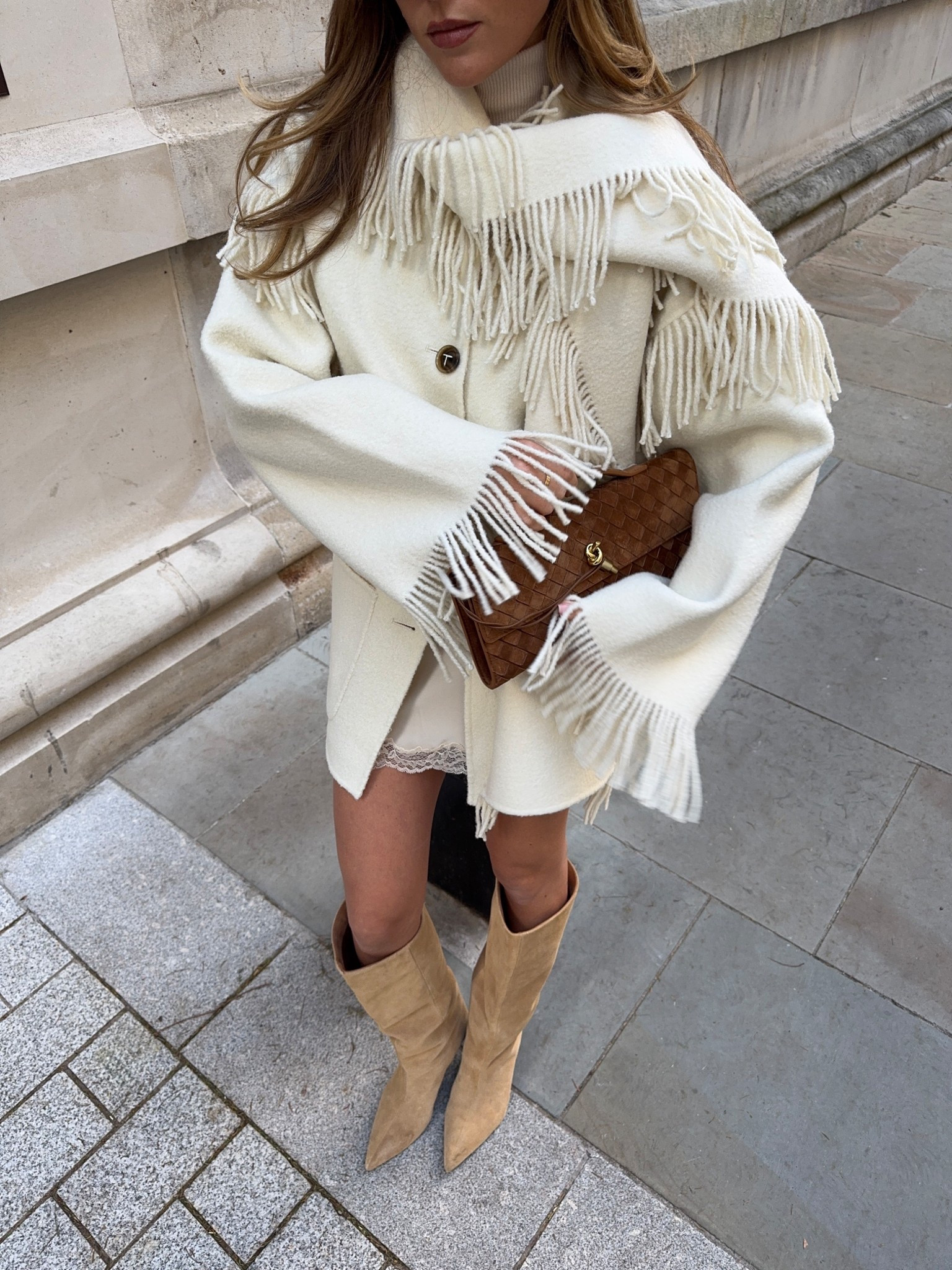 A moment for the fringe 🤍

#LTKuk #LTKluxury #LTKwinter