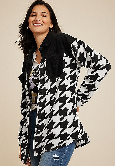 Wilder Fleece Shacket | Maurices