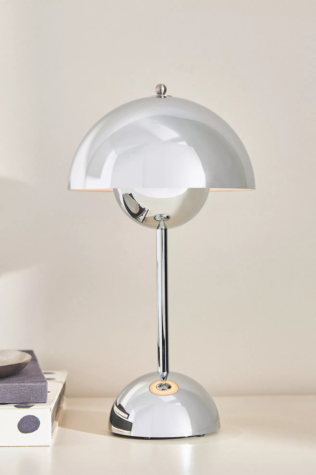 Flowerpot V9 Cordless Rechargeable LED Metallic Table Lamp | Anthropologie (US)