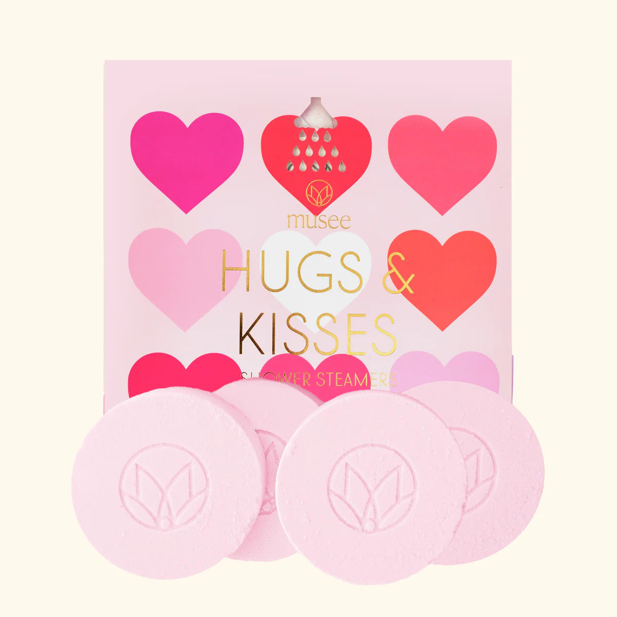 Hugs and Kisses Shower Steamers | Musee