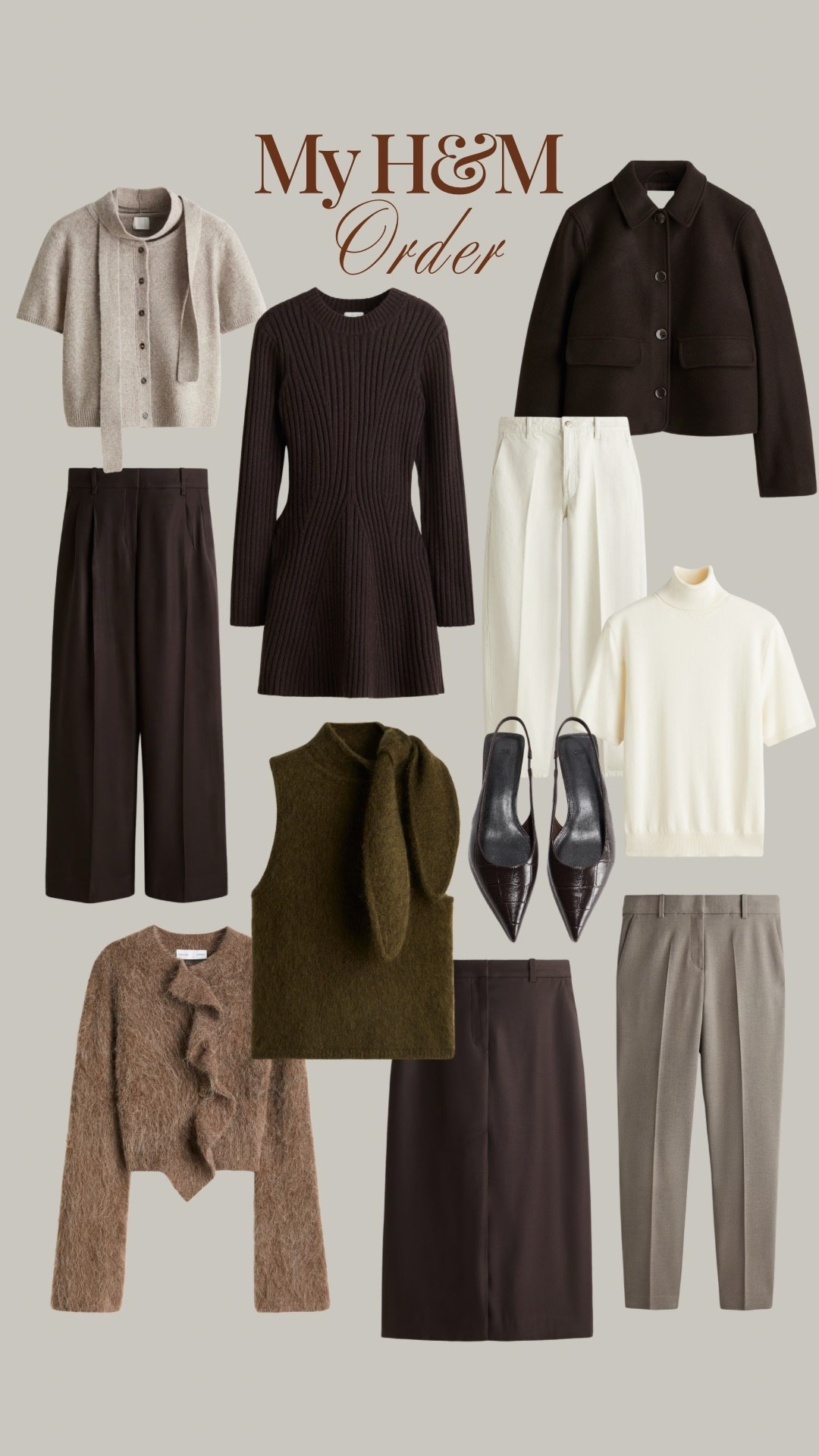 My recent H&M order for autumn 🤎

#LTKeurope #LTKautumn #LTKuk