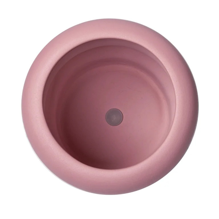 Better Homes & Gardens Pottery 6" Chinooke Ceramic Bubble Planter, Pink | Walmart (US)