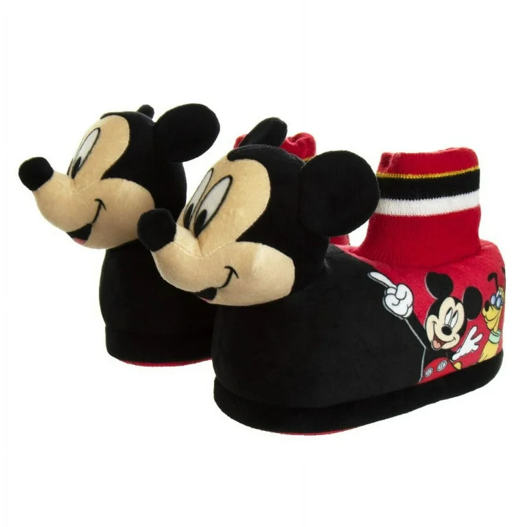 Disney Mickey Mouse 3D Design Nylex Fabric Boys slippers | Walmart (US)
