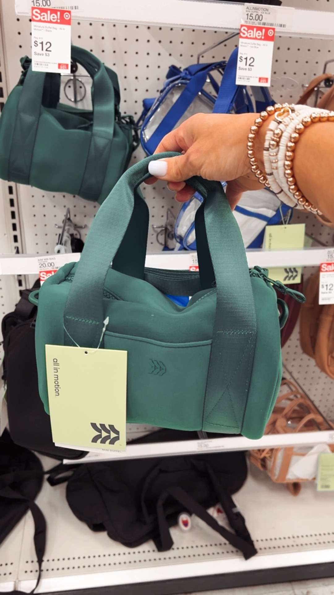 The All in Motion neoprene bags are on sale! These are great for traveling. Active bags, gym bags, Target bags  

#LTKActive #LTKSaleAlert #LTKOver40