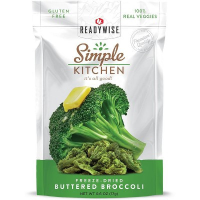 Simple Kitchen Freeze-Dried Buttered Broccoli. | Target