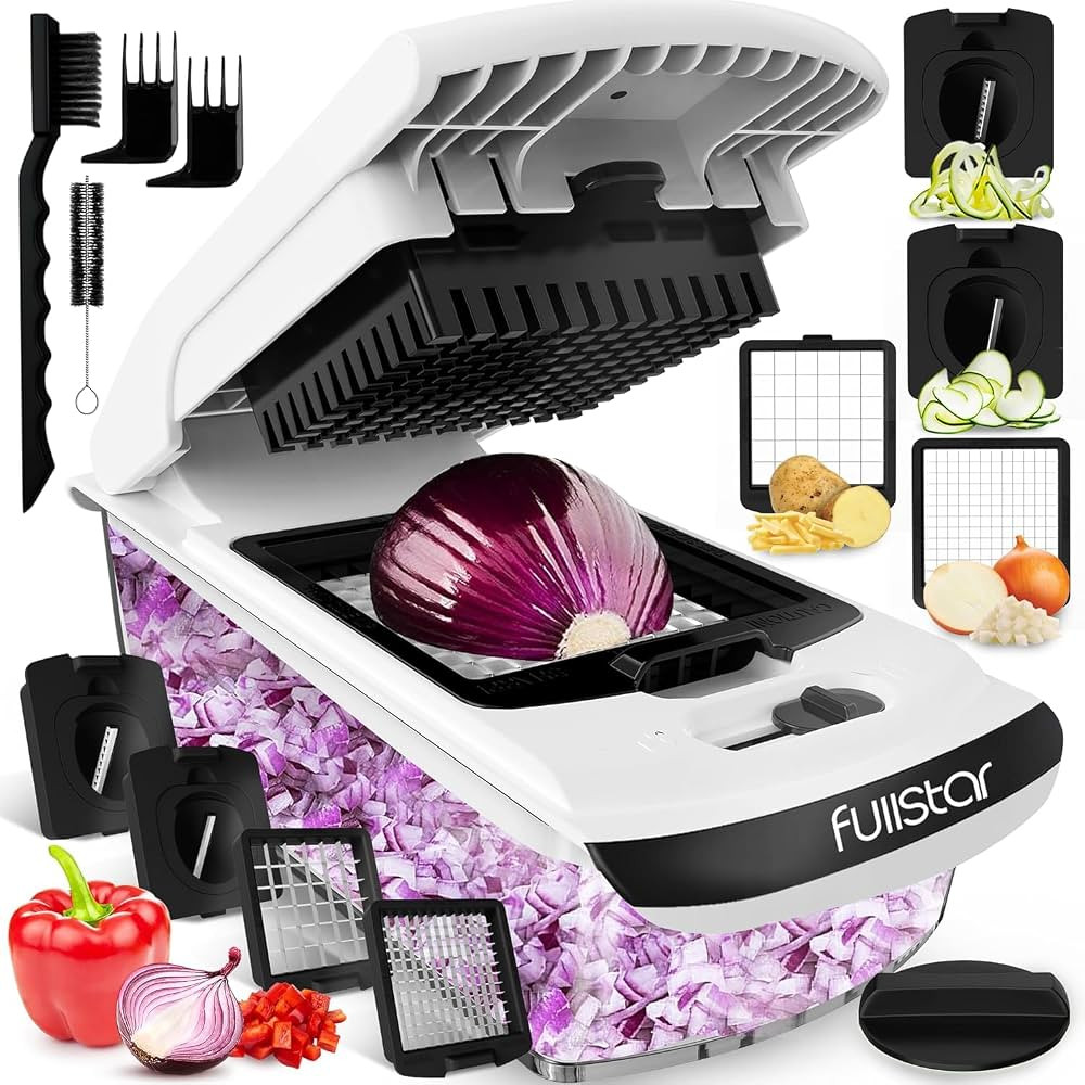 Vegetable Chopper Vegetable Cutter Spiralizer Vegetable Slicer - Food Onion Veggie Chopper Dicer ... | Amazon (CA)