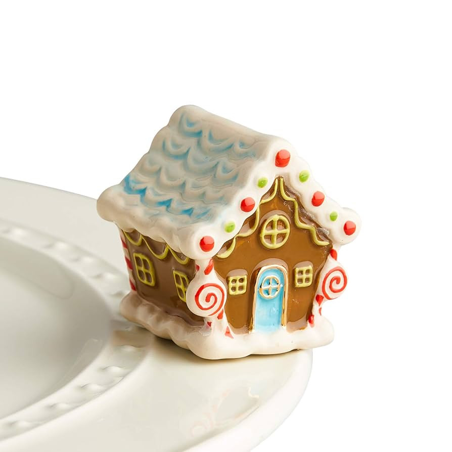 Nora Fleming Candyland Lane (Gingerbread House) - Hand-Painted Ceramic Christmas Decor - Winter M... | Amazon (US)