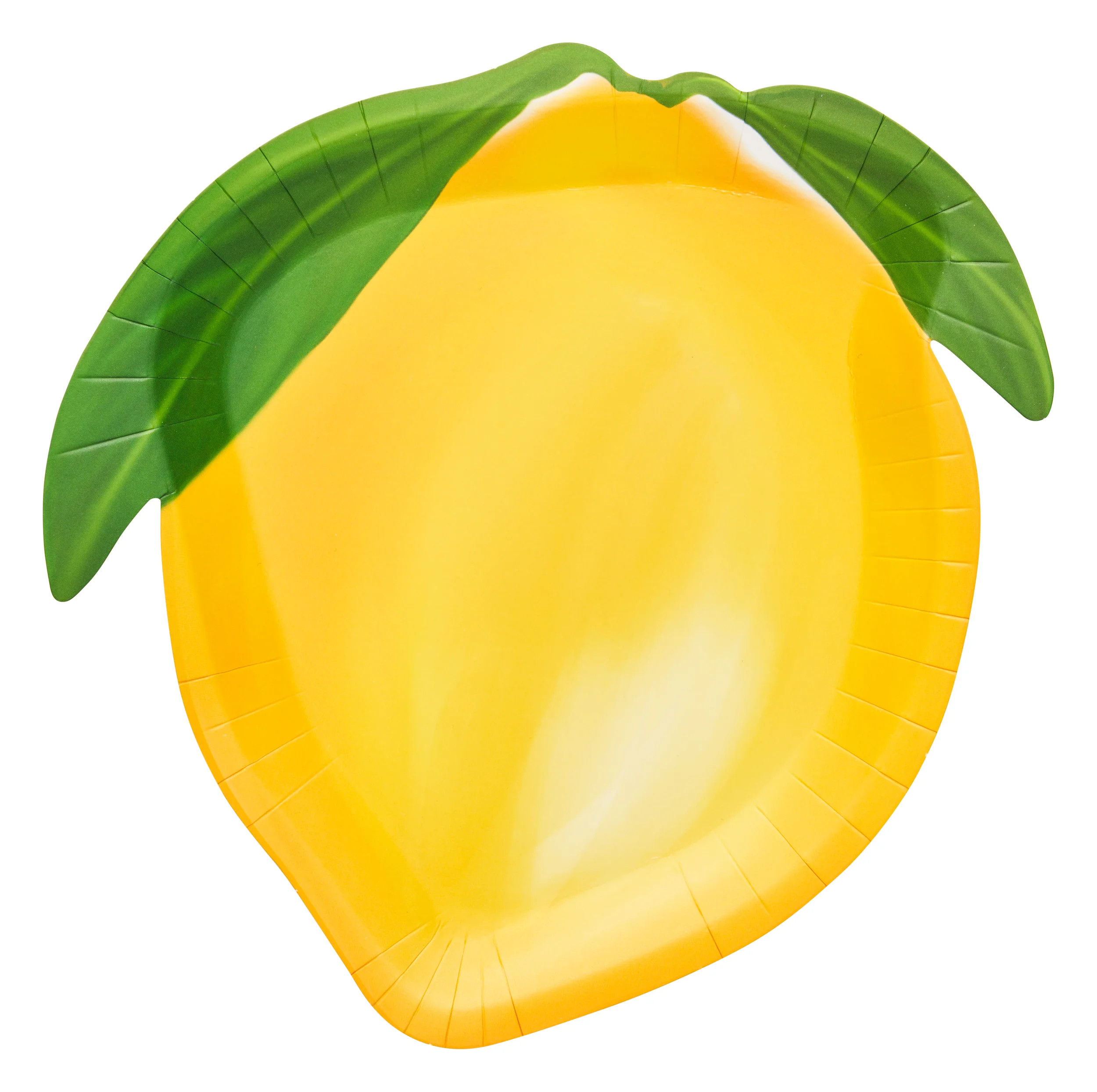 Lemon Salad Plate Lemon and Stem/8pk | Sophistiplate