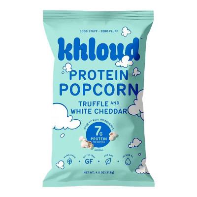 Khloud Truffle and White Cheddar Protein Popcorn - 4ozThis item is not available | Target