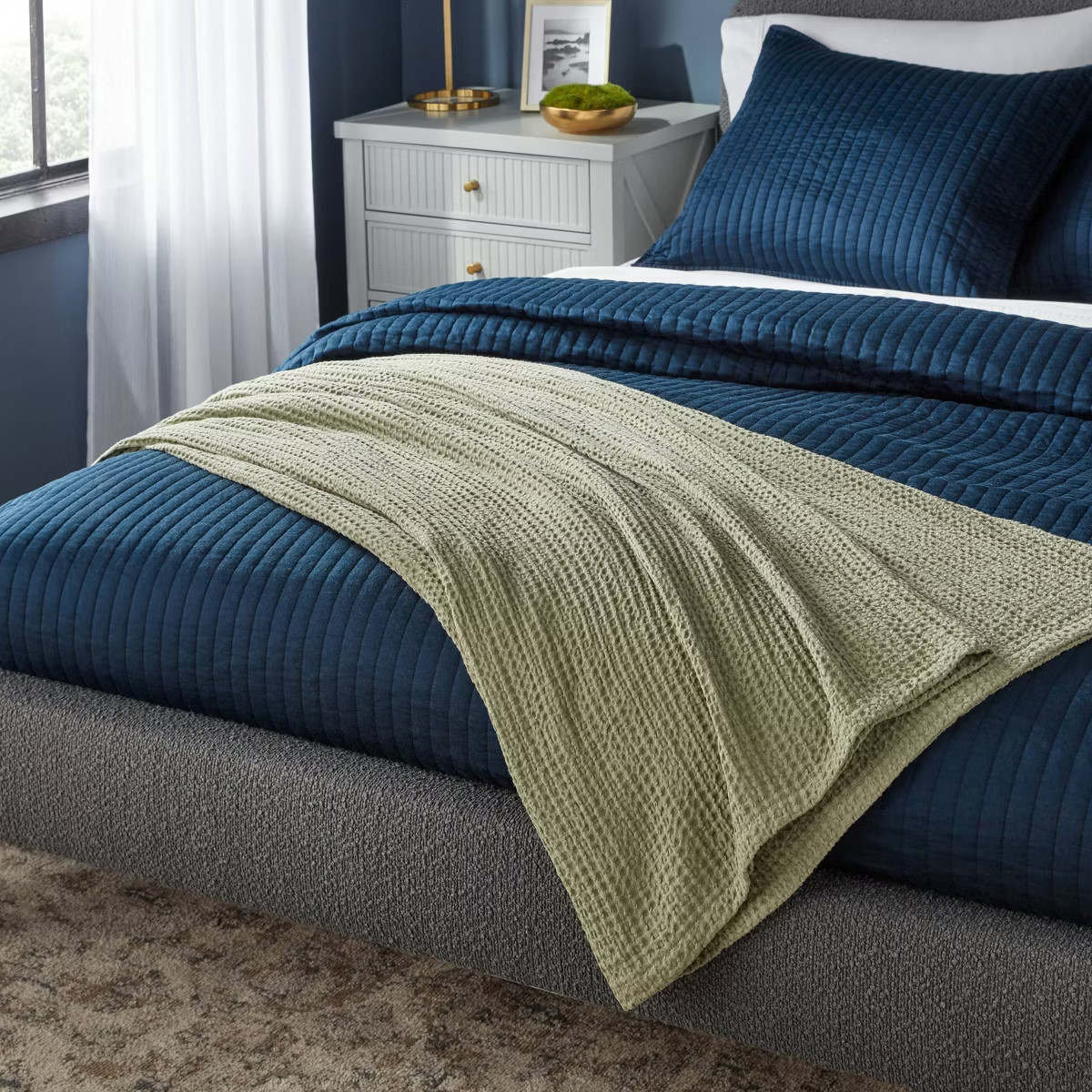 TENCEL® Lyocell Waffle Bed Blanket - Threshold™ | Target