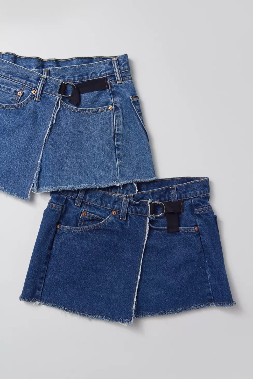 Urban Renewal Remade Levi’s® Mini Wrap Skirt | Urban Outfitters (US and RoW)