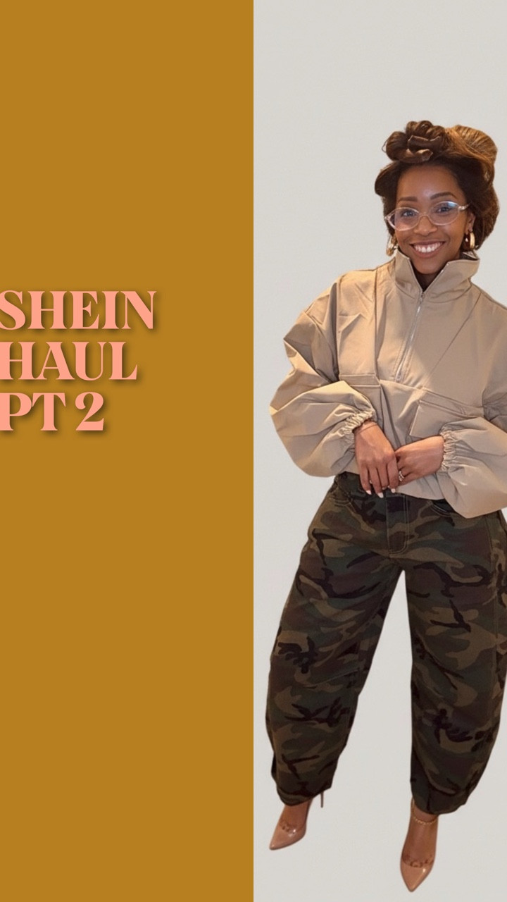 PART 2 of the SHEIN haul is HERE 👀✨
Oversized fits, camo vibes, and a dress that surprised me 👏🏽 which one are you picking??#
1, 2, or 3?? ⬇️Comment “shop” for links. Also Use link for 60% off, just use a new email if you’ve ordered before click “skip” when it asks for your number💁🏽‍♀️
https://onelink.shein.com/33/5k26hr0cyfu1 #sheinhaul #styleinspo #fashionover30