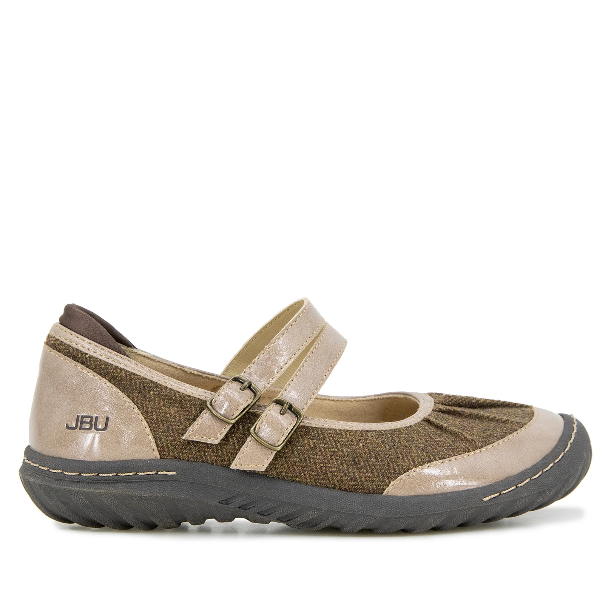 Simone - Tan Patent/Multi | Jambu & Co