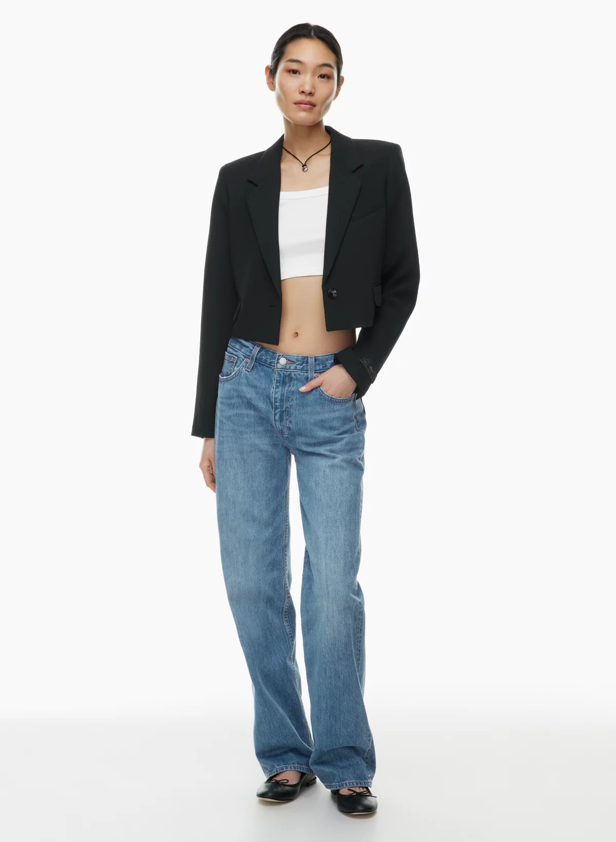GENERATION WAIST BLAZER | Aritzia